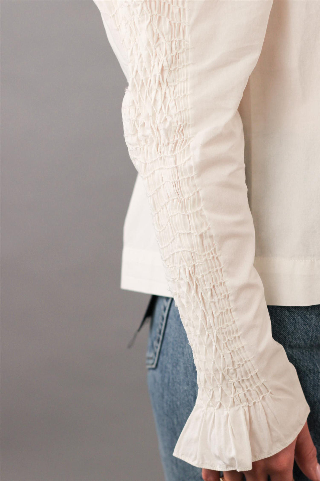 Sea NY - Casey Hand Smocked l/slv top