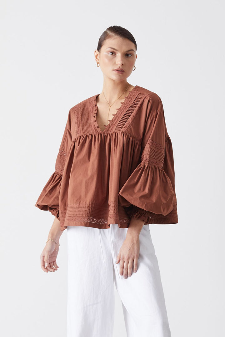 Joslin - Marlo Cotton Smock Top