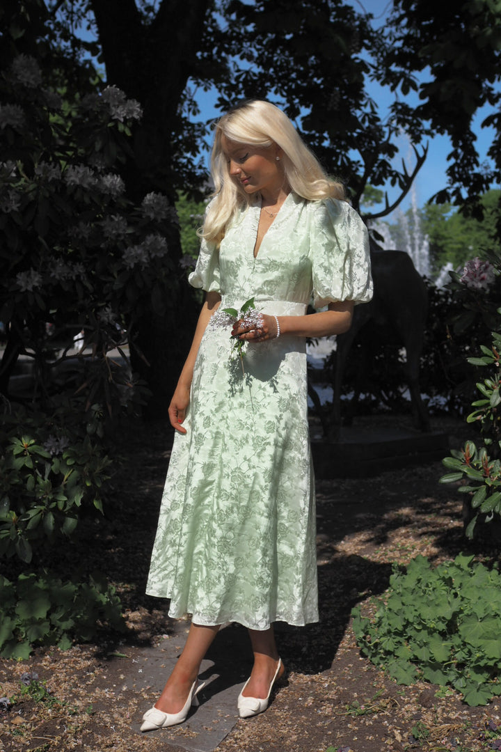 BYTIMO - Jacquard midi dress