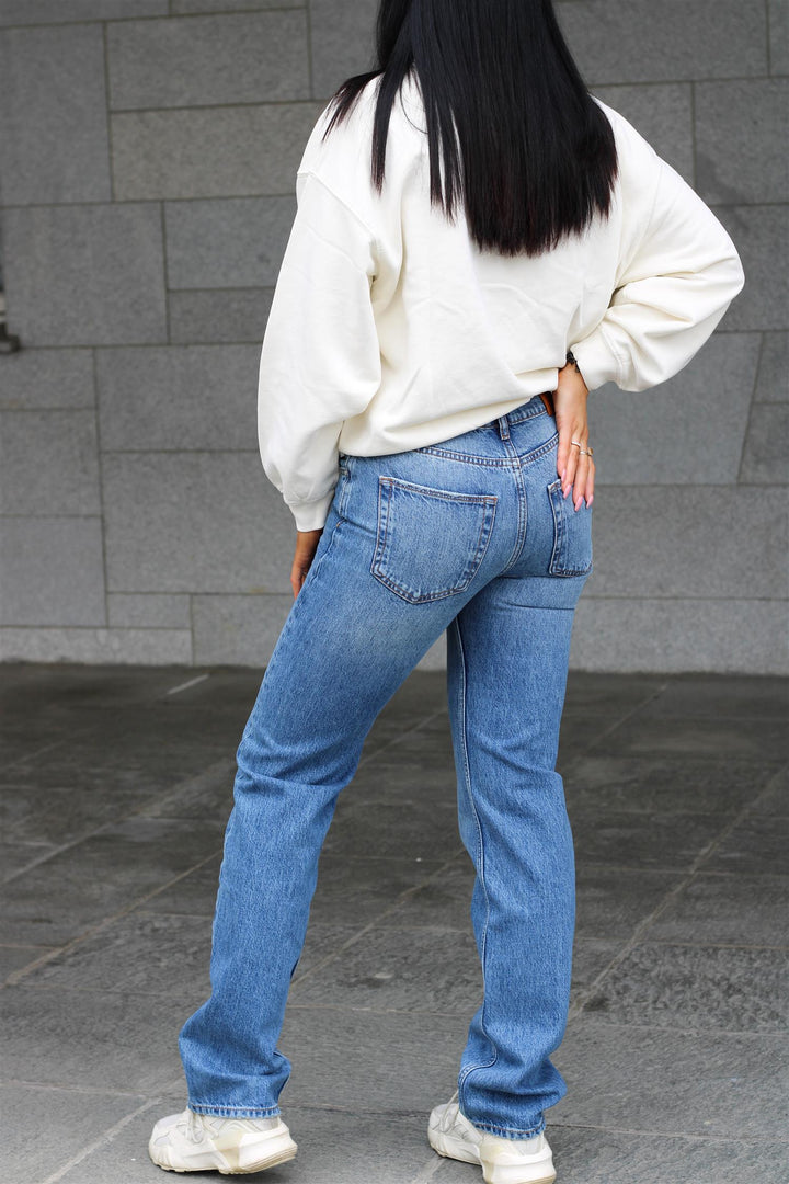 Anine Bing Knox Jean - mineral blue