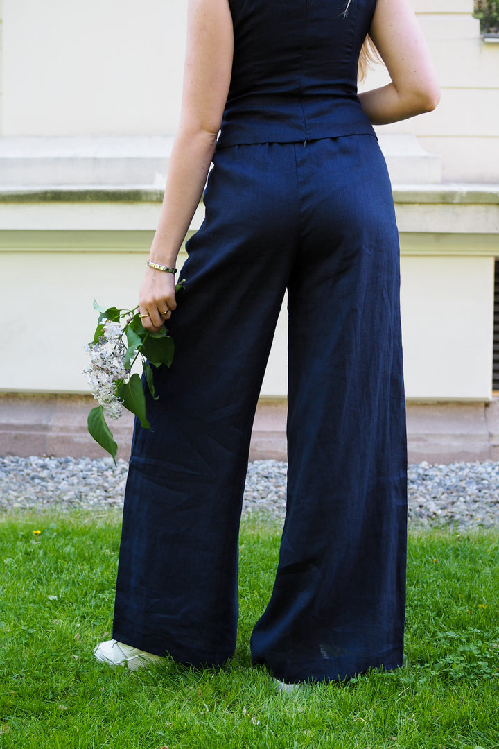 Joslin - Sophia Linen Palazzo Pant