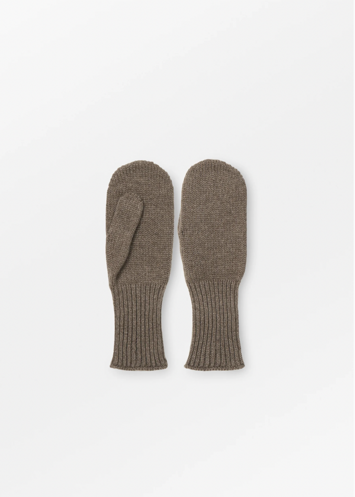 Skall Studio - Cleo mittens light brown
