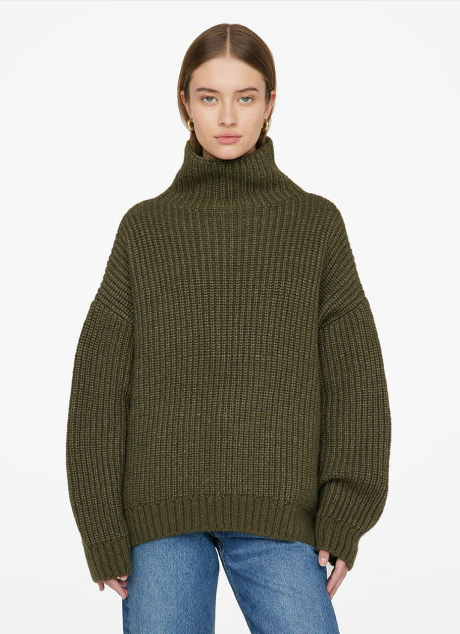 Anine Bing Sydney Sweater - Olive