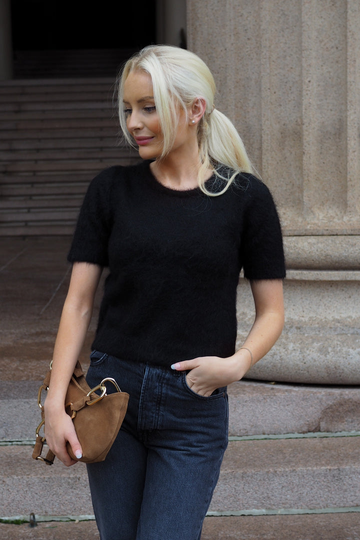 Dagmar - Brushed Alpaca Top