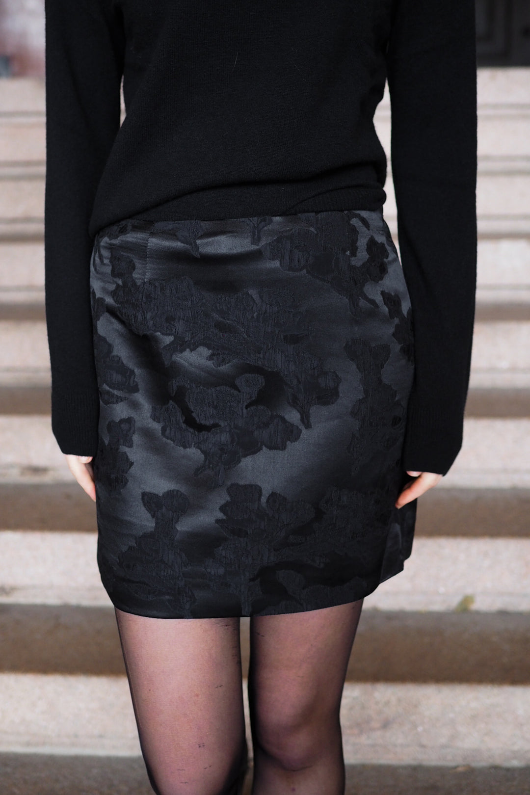 ByTimo - Silk Jacquard Mini Skirt