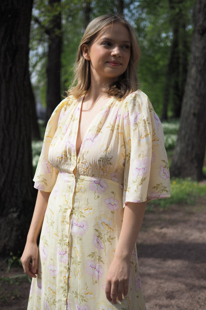 ByTimo - Satin Button Down Dress