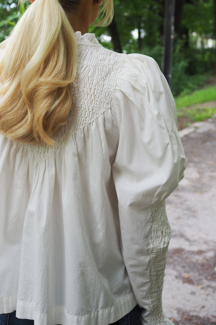Sea NY - Casey Hand Smocked l/slv top