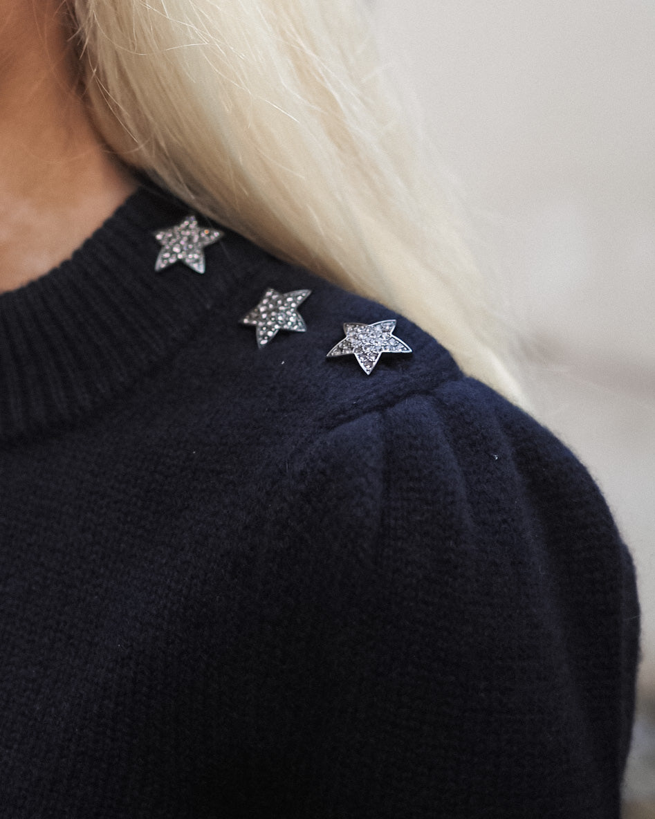 Zadig & Voltaire -  Betson Jewelled Cashmere Jumper