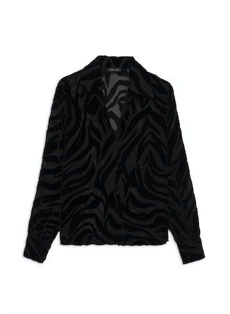 Anine Bing - Mylah Shirt Zebra Burnout