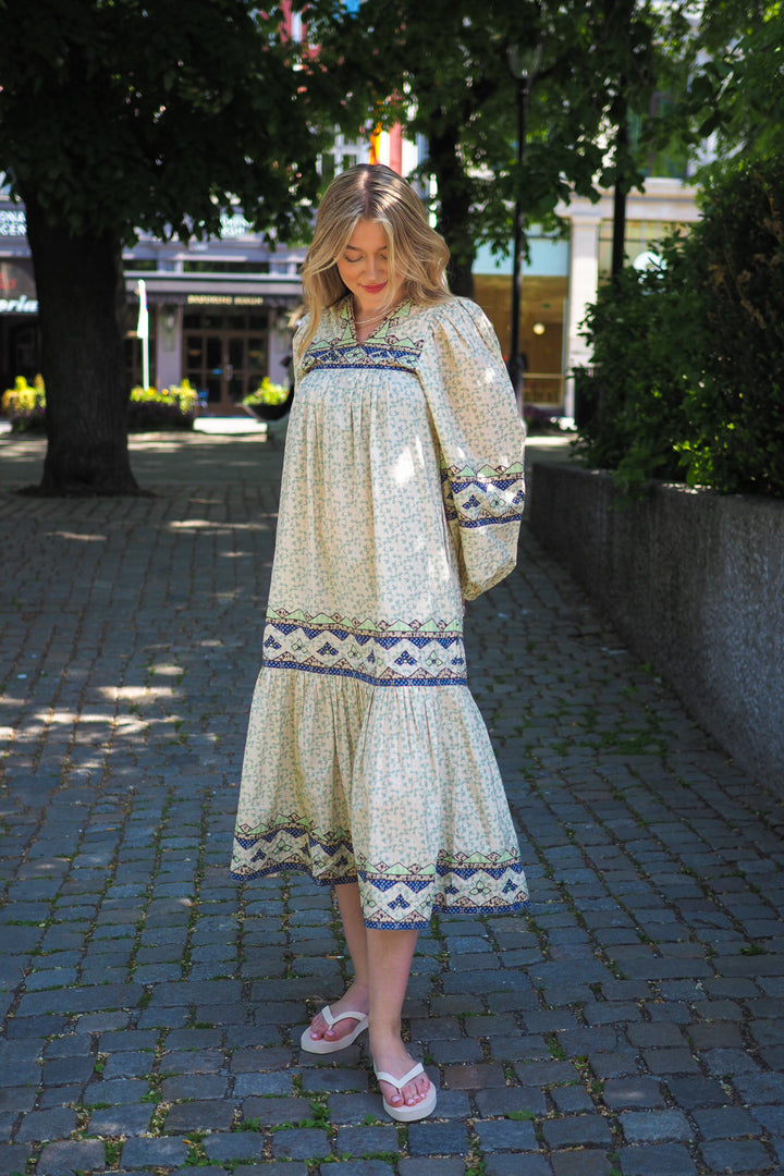 Sea NY - Louie Pachwork Lslv Dress