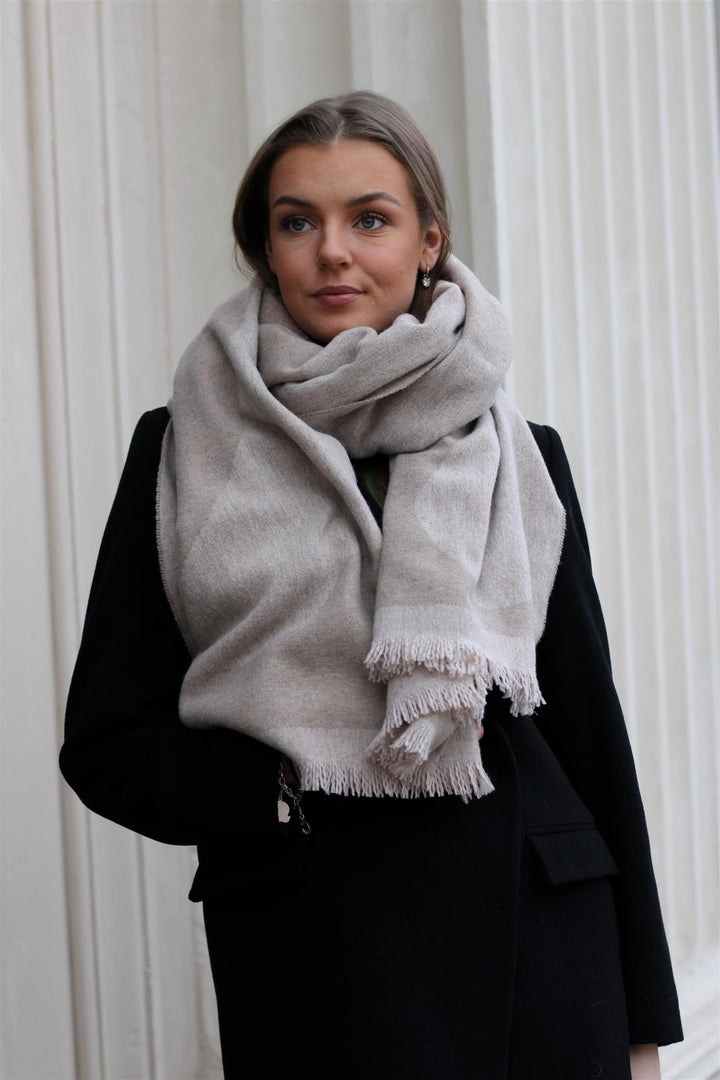 Skall Studio - Shell jacquard scarf
