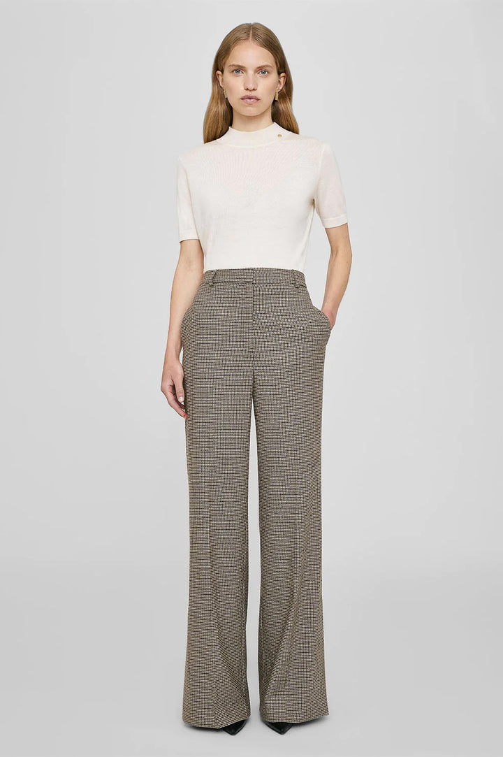 Anine Bing - Lyra Trouser Mini Houndstooth