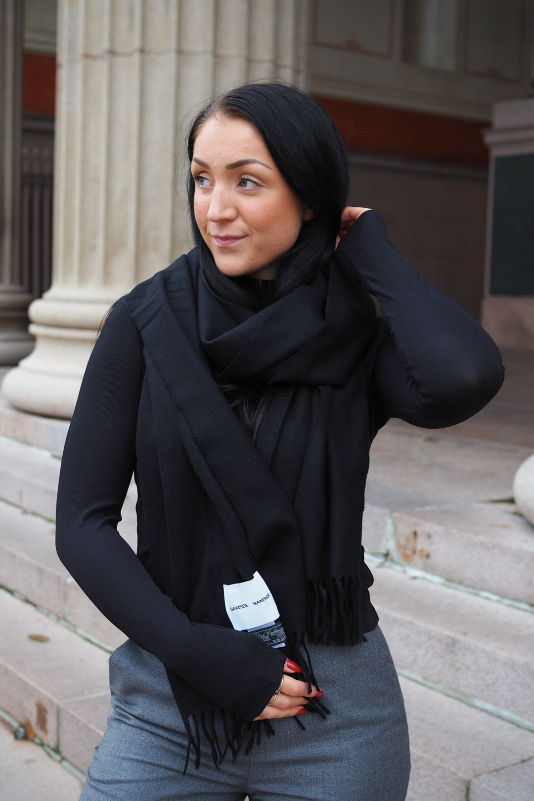 Samsøe Samsøe - Accola maxi scarf