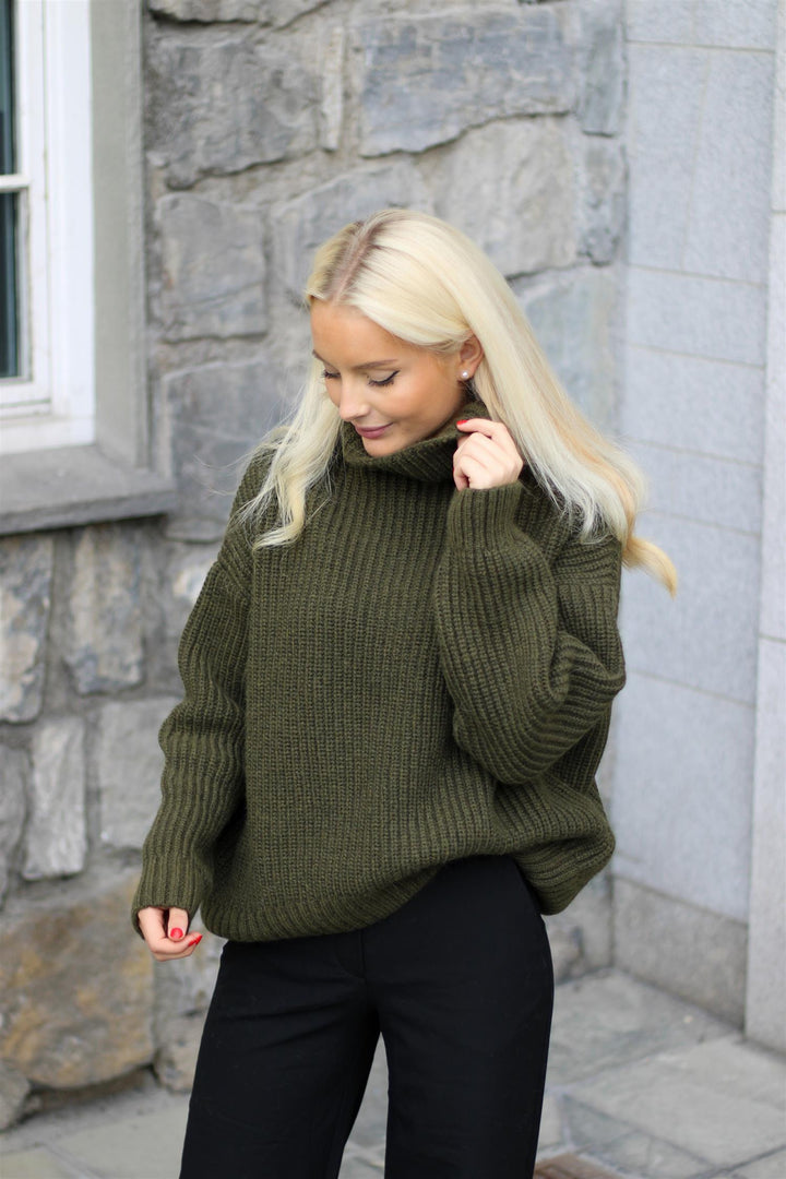 Anine Bing Sydney Sweater - Olive