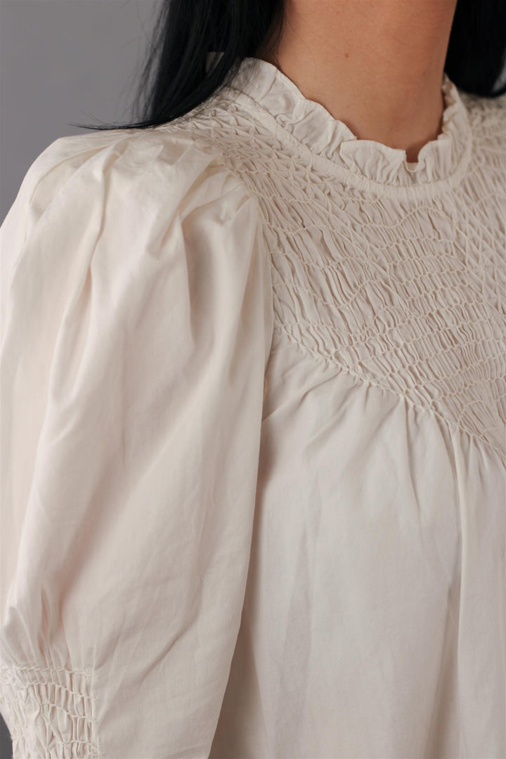 Sea NY - Casey Hand Smocked l/slv top