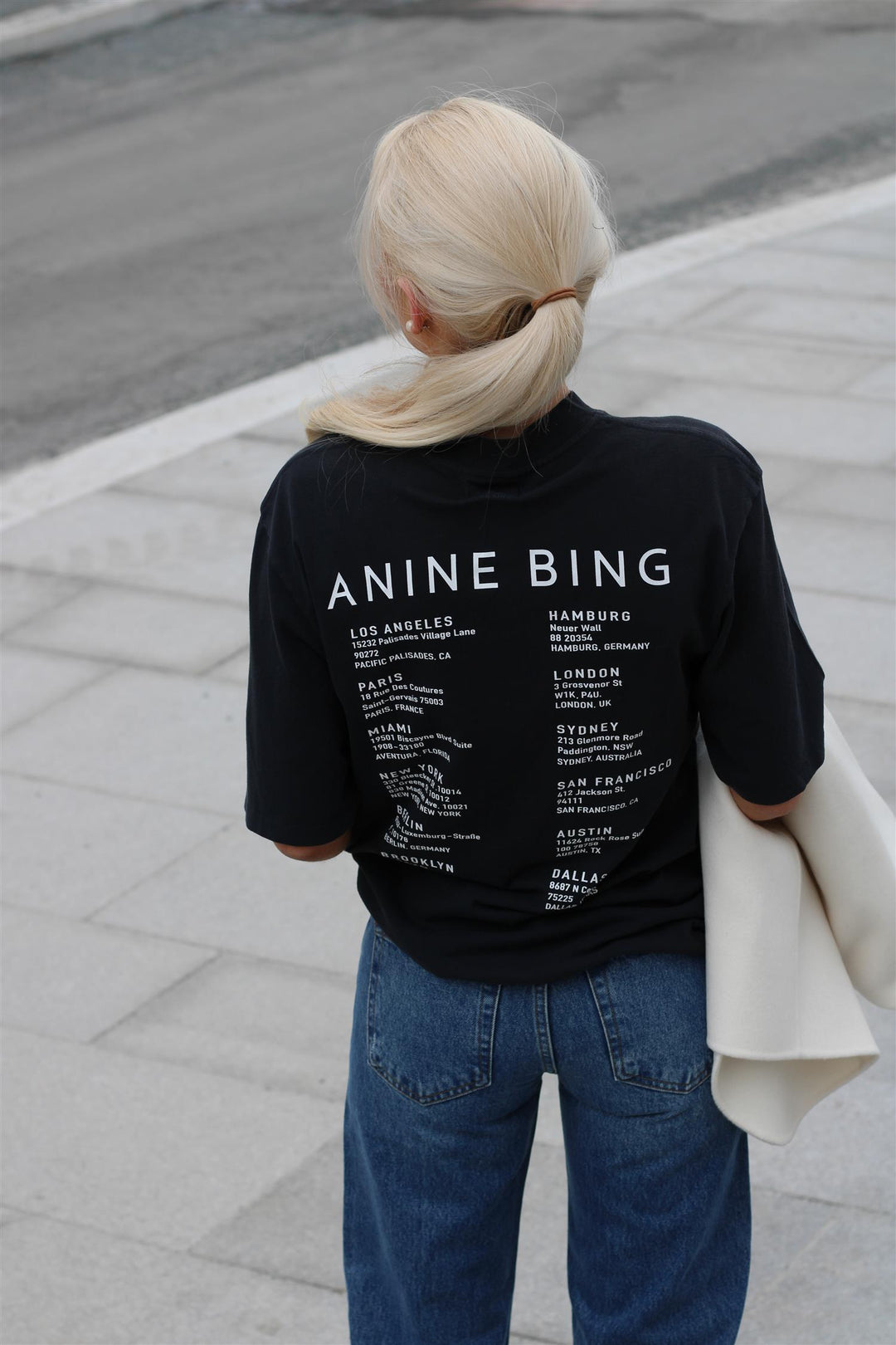 Anine Bing - Avi tee smiley