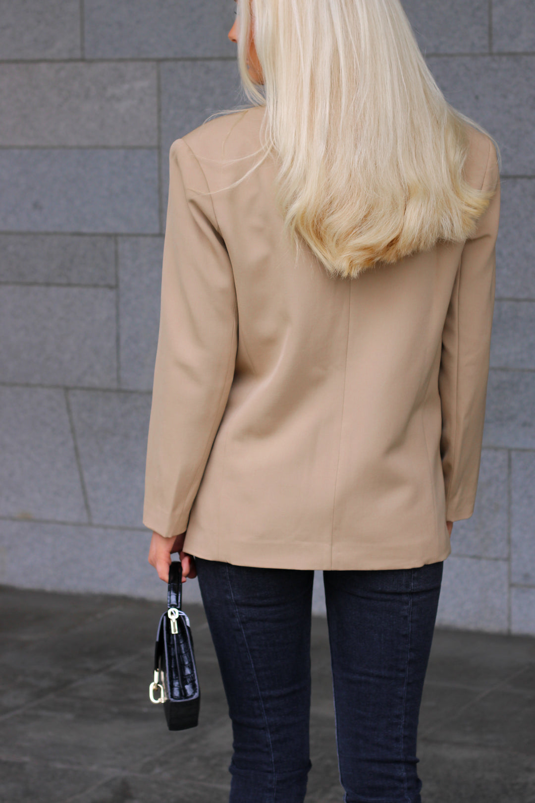 Anine Bing Quinn Blazer - Deep Sand