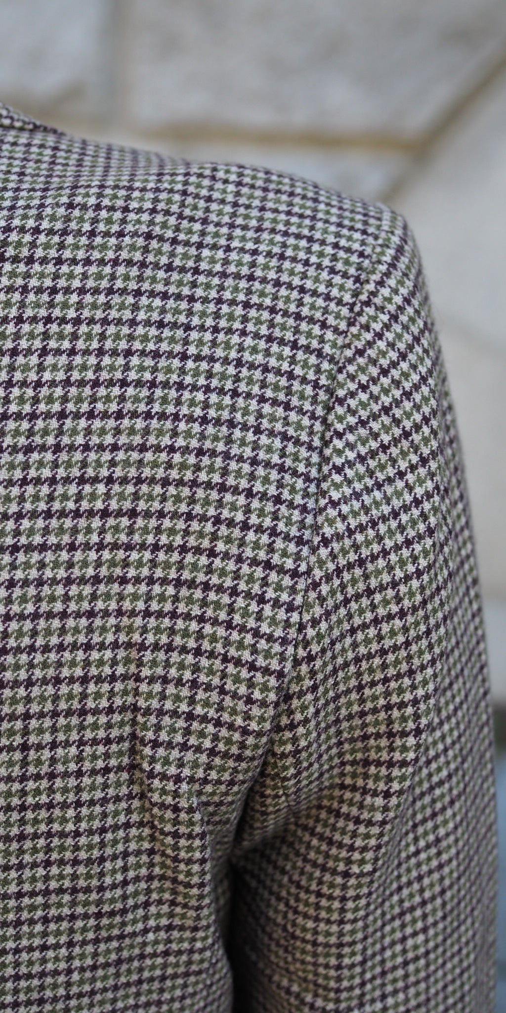 Anine Bing Madeleine Blazer - Mini Houndstooth