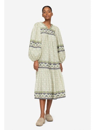 Sea NY - Louie Pachwork Lslv Dress