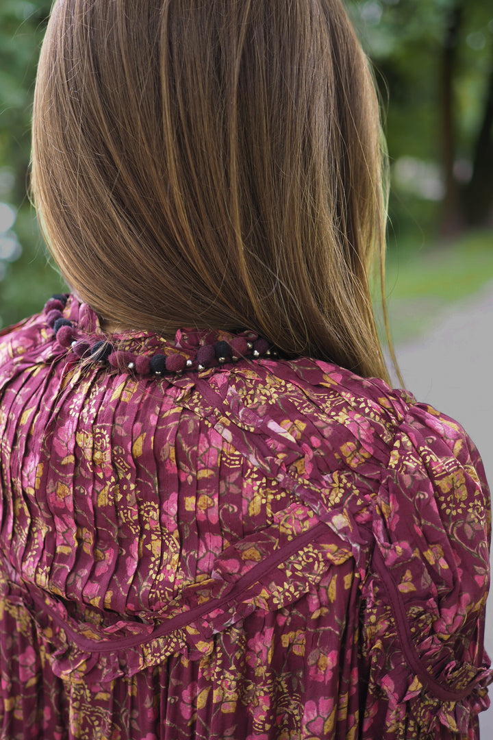Sea NY - Giulia Print l/slv button down top