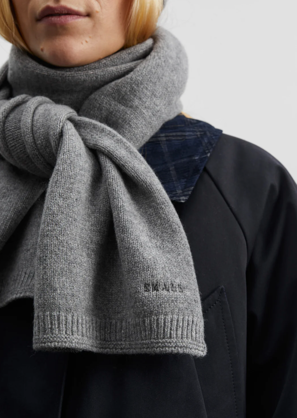Skall Studio - Cleo Scarf medium grey