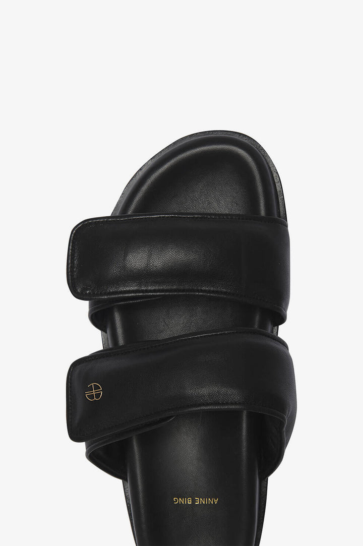 Anine Bing Sid Sandals - black