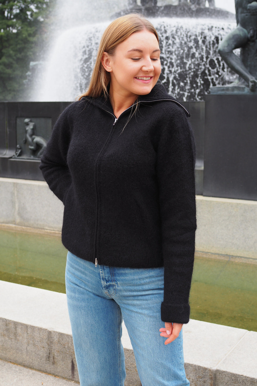 Christian Aks - Jade Mohair Sweater