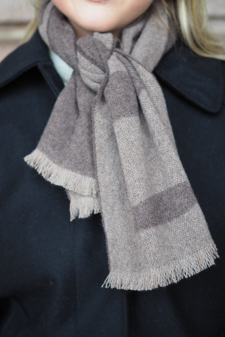 SKALL STUDIO - Shell jaquard mini scarf