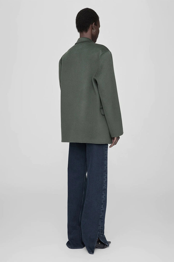 Anine Bing - Quinn olive cashmere