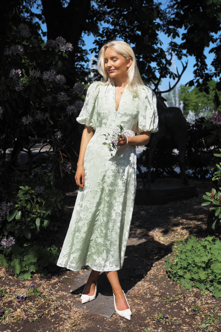 BYTIMO - Jacquard midi dress