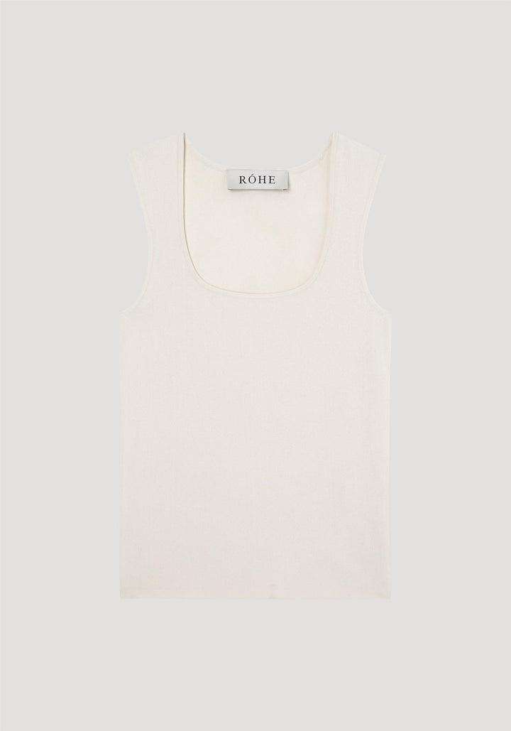 Rohe - Bustier-shaped knitted tanktop