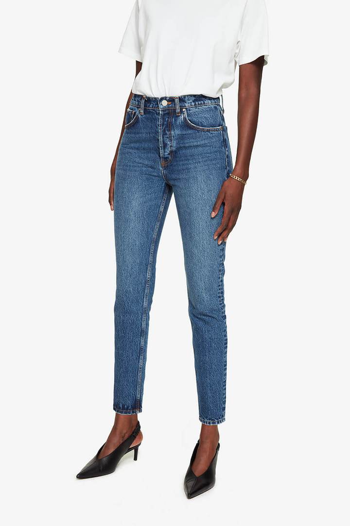 Anine Bing Sonya Jean In Mid Indigo