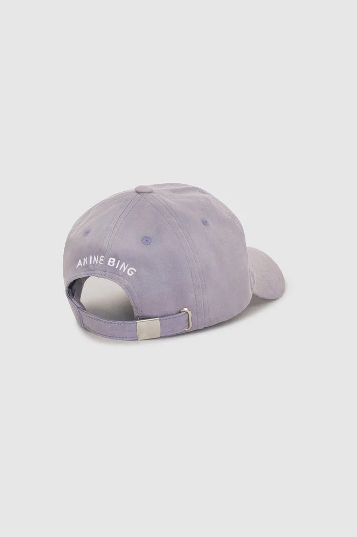 Anine Bing SPORT Jeremy Baseball cap washed lavender
