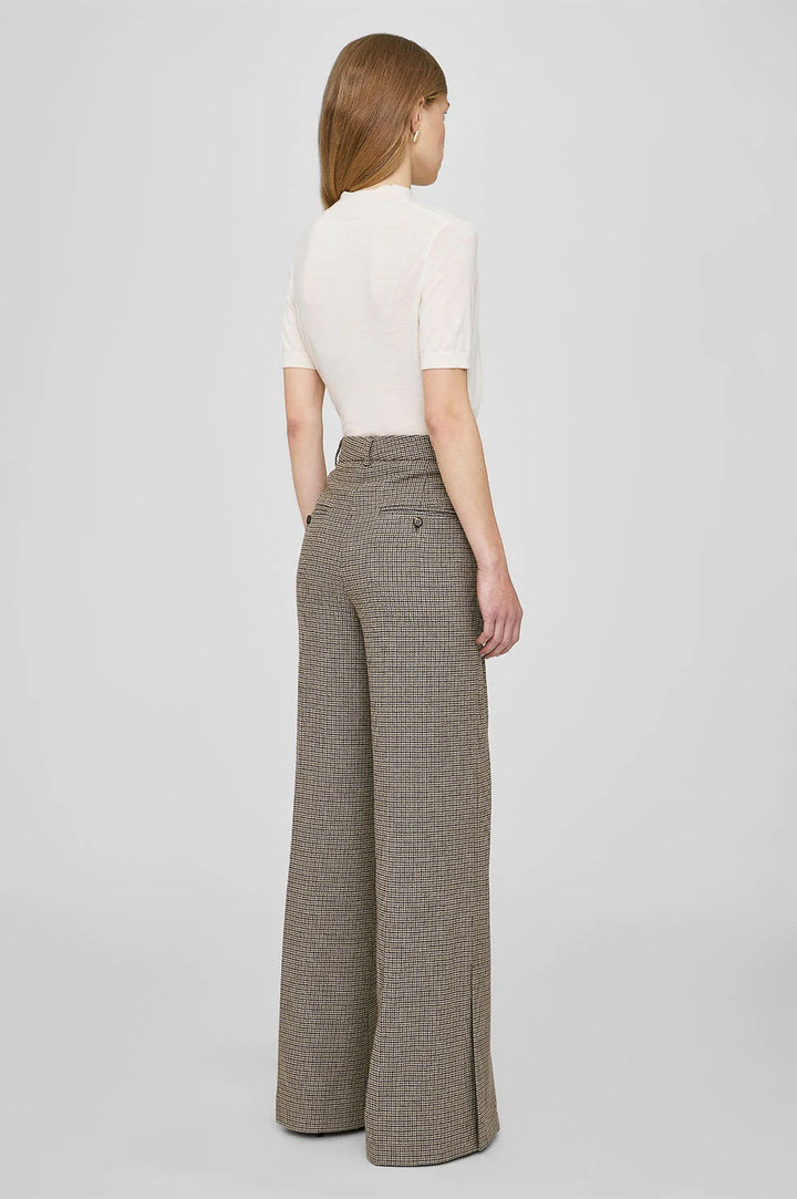 Anine Bing - Lyra Trouser Mini Houndstooth