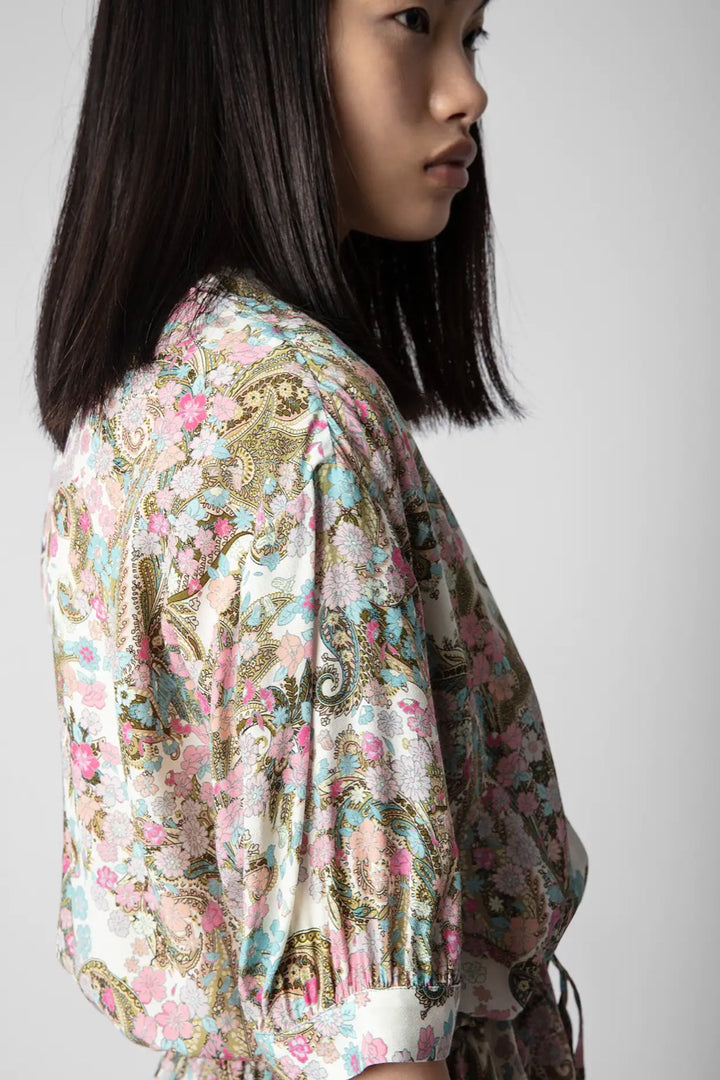 Zadig & Voltaire - Remove Dress Soft Yoko Flower