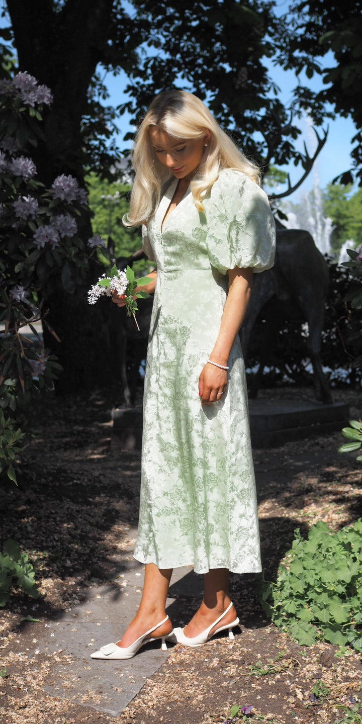 BYTIMO - Jacquard midi dress